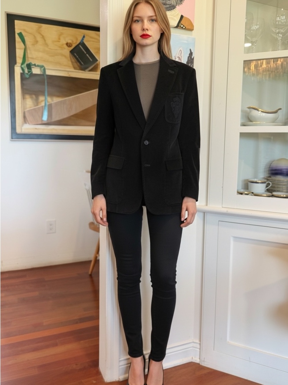 Gucci Black Tailored Corduroy Blazer - Picture 10 of 10